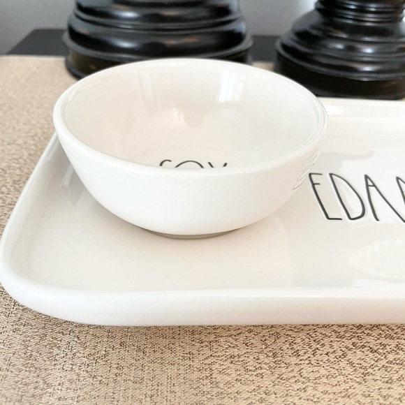 🆕Rae Dunn Ceramic SOY AND EDAMAME Plate - Picture 2 of 4